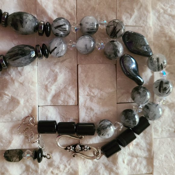 Black Rutilated Quartz - Picture 12 of 13